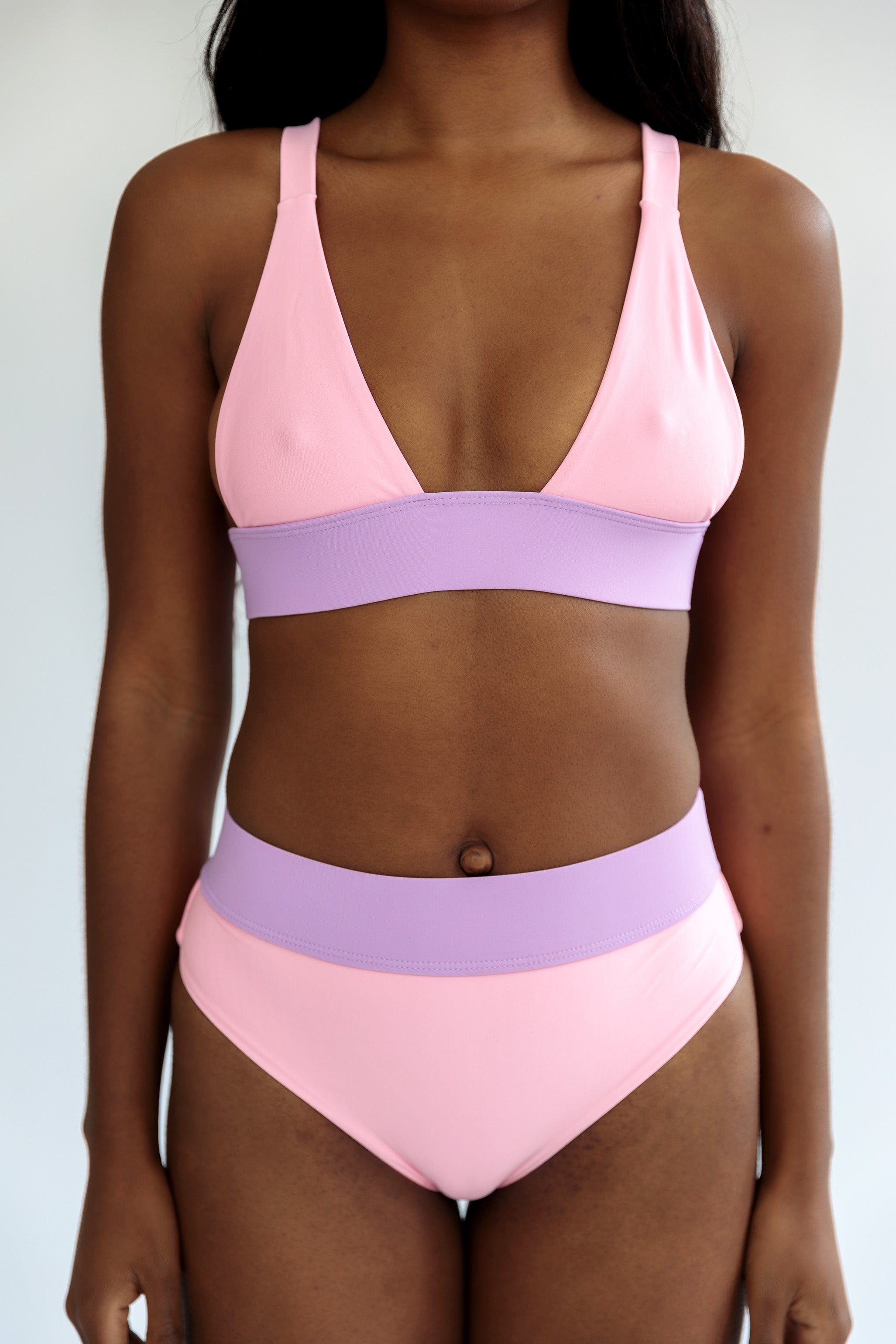THE SKYE-HIGH BIKINI SWIM BOTTOM / MAUI PINK