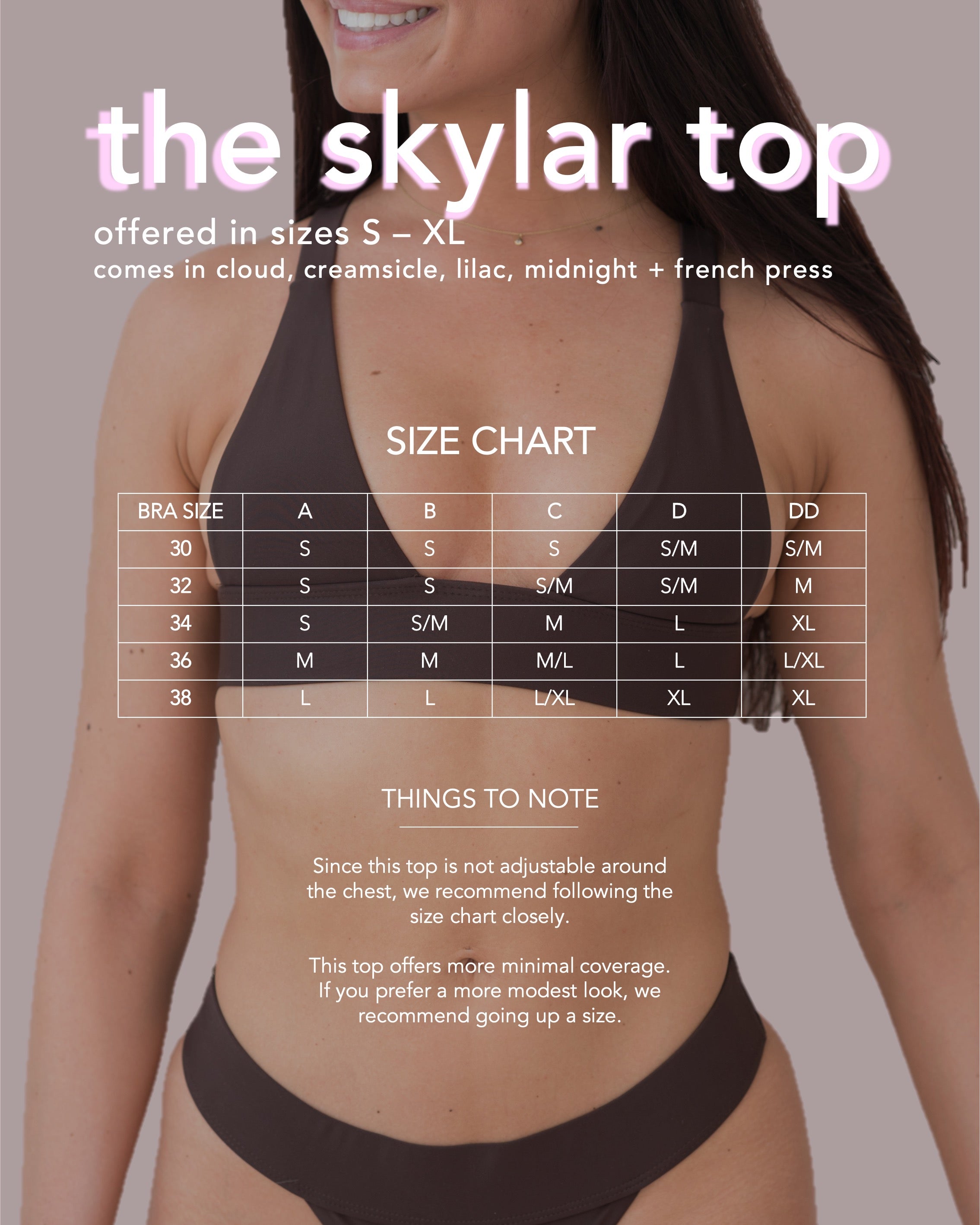 THE SKYLAR TOP / MIDNIGHT